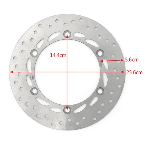 Front rear brake disc - disc, for