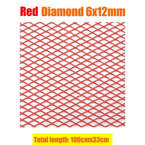 100x33cm red diamond - 100x33cm, aluminium