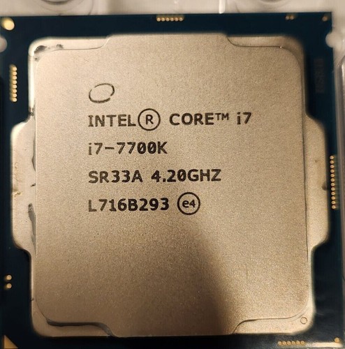 Intel core 7700k ghz 4 - core,