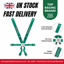 Takata Race 3x3 Clip-In, FIA 8853-2016 Approved Rally / Motorsport Harness Belt