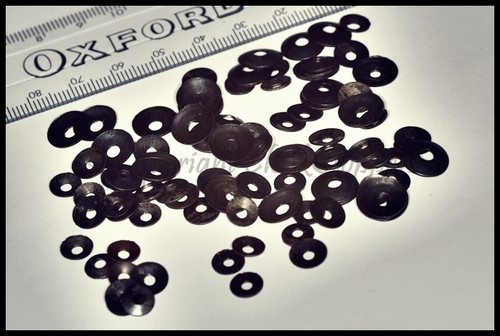Clock hand washers domed steel - washers,
