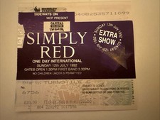 Simply Red Wembley Stadium