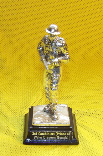 Pewter military figure the - pewter,