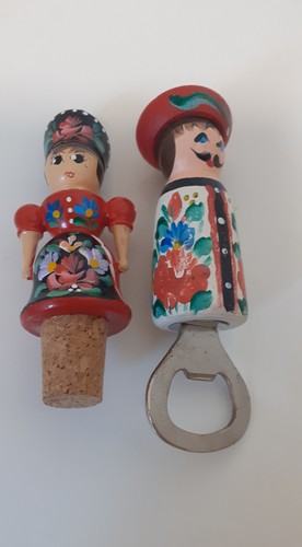 Vintage hungarian hand - hand, painted