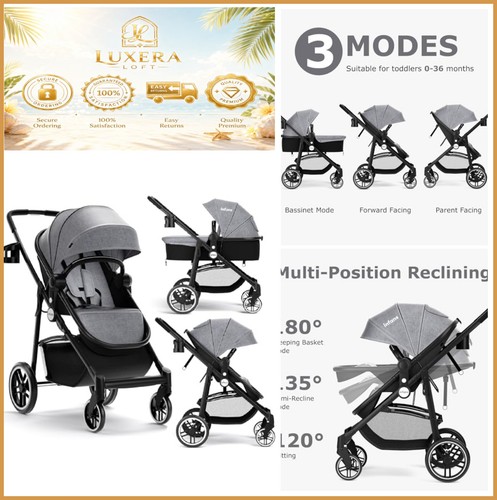 Stroller bassinet 1 - bassinet, in
