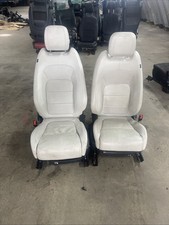 JAGUAR E PACE SEAT FRONT LEFT AND RIGHT BOTH SIDES SEATS LEATHER HEATED X540