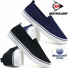 Mens Memory Foam Canvas Espadrilles Boat Deck Plimsolls Trainers Pumps Shoes