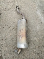 VAUXHALL CORSA D 1.4L petrol REAR EXHAUST RESONATOR