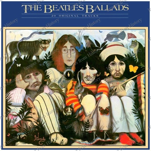 8x10 print the beatles - the, ballads