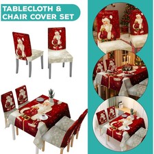 Christmas Table Decor Chair