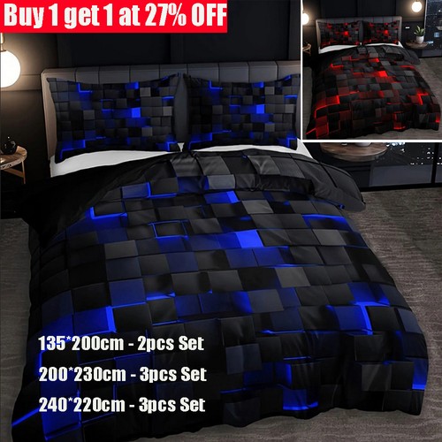 Reversible duvet quilt cover - reversible,