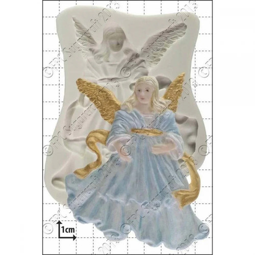 Angel silicone icing mould