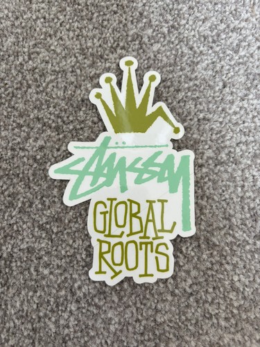 Stussy global roots sticker - stussy,