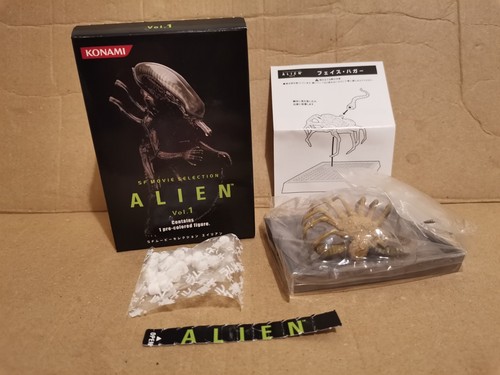 Alien face hugger model - model, made