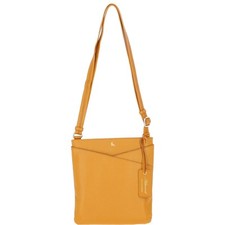 Ashwood Leather Crossbody Bag – Black Zip Top Everyday Shoulder Bag 64640 Curve