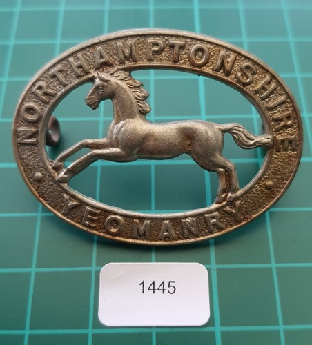 Original cap badge 1445 - original,