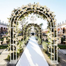 Heavy Metal Wedding Arch Garden Arbor Floral Backdrop Stand Party IndoorOutdoor