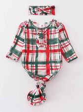 Girl's Boutique Red And Green