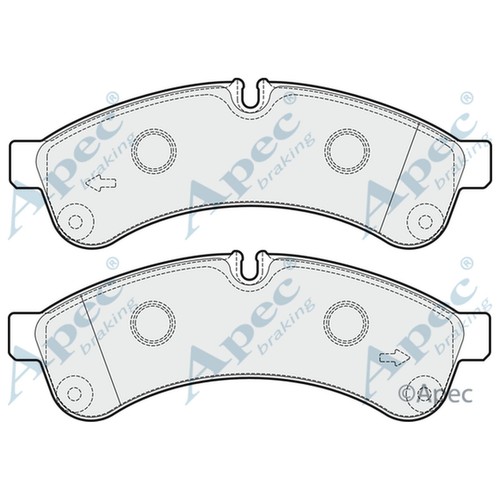 Brake pads set for - for, daily