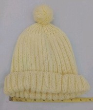 Adult Hand Knitted Pale Yellow