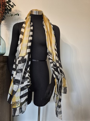 Moschino 200x66cm crepe silk - 200x66cm,