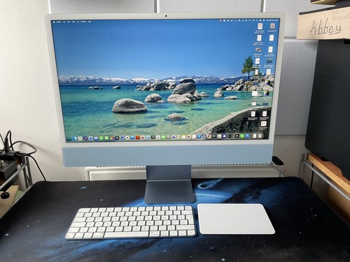 Apple imac inch blue - apple,