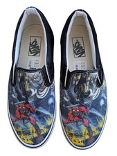 Special 30th anniversary edition Iron Maiden Vans collab the number of the beast