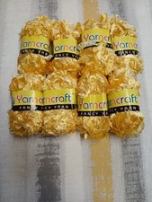 Yarncraft Fancy Yarn Yellow 8