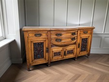 An Antique Victorian Oak Sideboard Buffet ~Delivery Available~