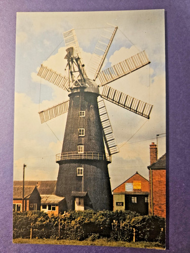 Vintage postcard windmill - postcard,