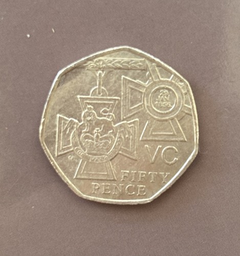 2006 victoria cross 50p coin - 2006,