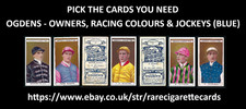 OGDENS - OWNERS, RACING