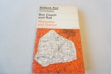1972 Midland Red Bus Timetable