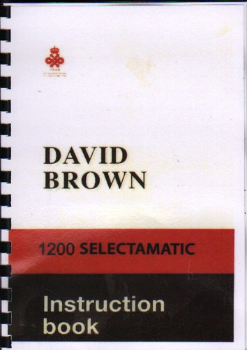 David brown 1200 - david,