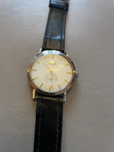 Vintage longines gentleman 9ct - gentleman,
