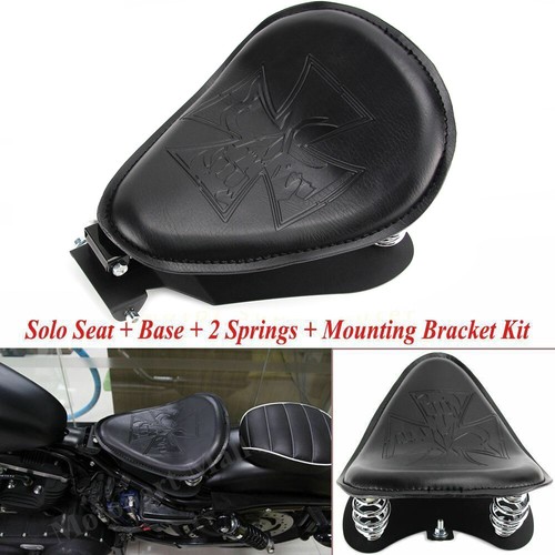 Leather cross solo seat - solo, pan