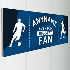 EVERTON Personalised Door Sign