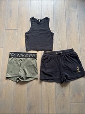 Girls Shorts Nike Pro, Juicy Couture age 10-12