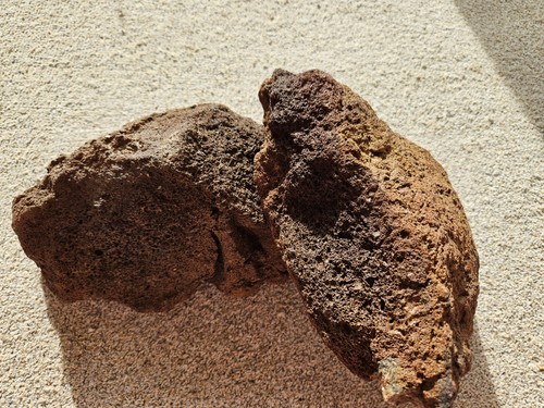 Treated aquarium lava - treated,
