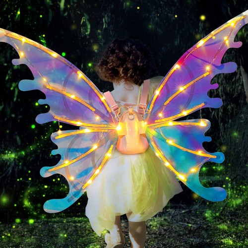 Led butterfly wings kids - butterfly,