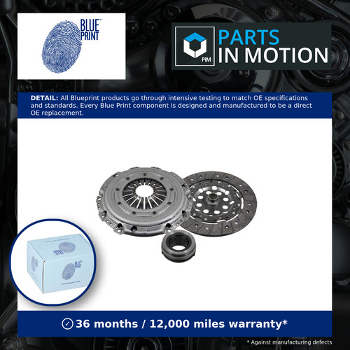 Clutch kit 3pc - clutch,