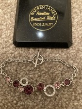 Warren James Purple & Pink