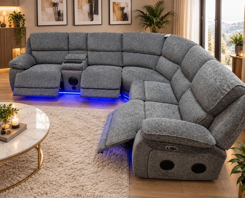 Grey fabric corner - fabric,