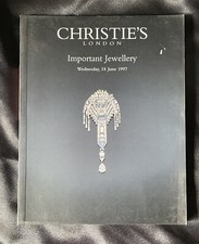 Christie’s Important Jewellery 1997 Catalogue Scrapbooking Beautiful Glossy Pics
