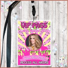 * Personalised FESTIVAL VIP