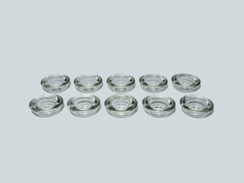Ikea clear glass round - 10,