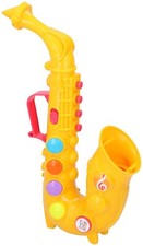 Plastic Saxophone with Light & Sound Kids Children's Musical Instrument Toy Gift