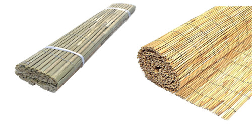 Natural bamboo slat - slat/reed, fence