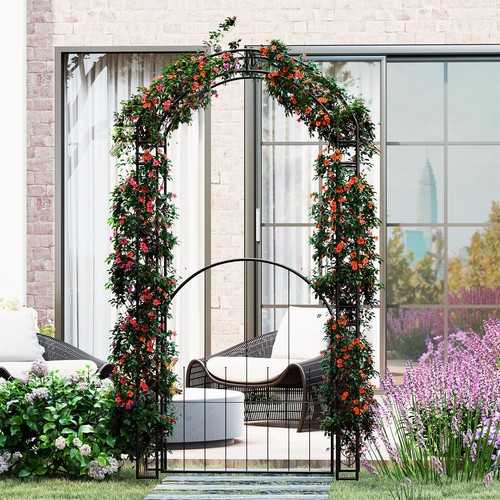 Metal arbor archway - archway, with