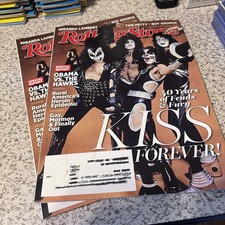Rolling stone magazine kiss - rolling,
